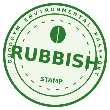 Rubbish stamp