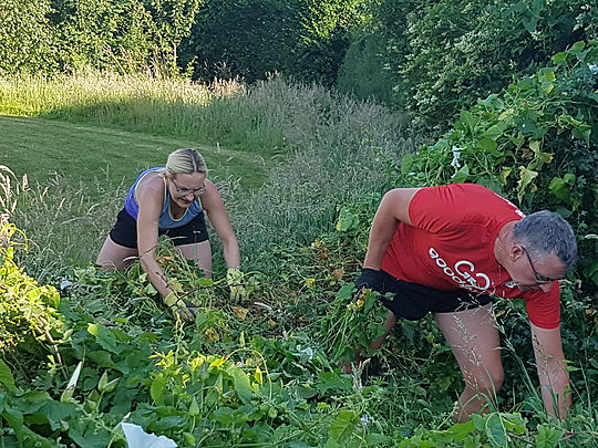 Keystone cops with GoodGym invasion 