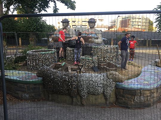 Little Bruce Peep has lost his sheep, but GoodGym knows where to find them