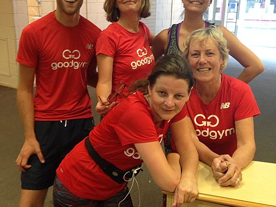 The GoodGym-fam meets the Oxfam