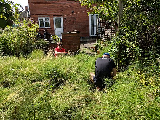 Shear manual labour