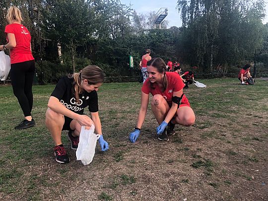 Water way to help a community garden - no ifs, no butts