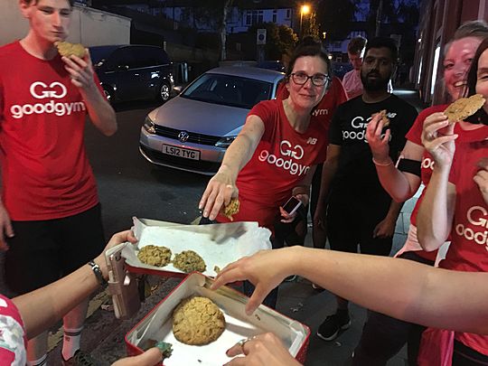 Goodgym barnet - refuse to give up on Ally Pally hill