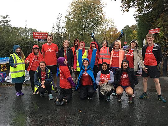 The Yorkshire Marathon GG Water Station!