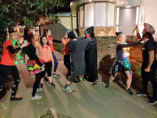 🎶He did the mash, He did the monster mash, The monster mash, It was a GOODGYM smash 🎶