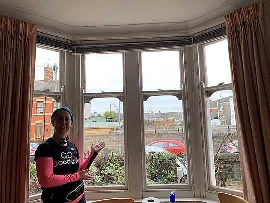 Window cleaning? We smashed it (not actually) and kept up our streak (mission not window)!