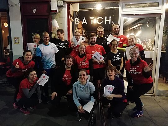 The magical, musical GoodGym-go-round