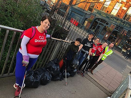 GoodGym gets pally with the Ally Pally pals