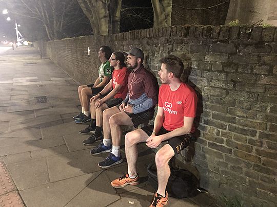 GoodGym X Earth Hour  - Like (wood) chips that pass in the night