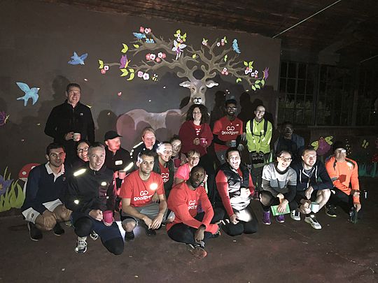 GoodGym x Earth Hour - A Boot Full of Flowers for Earth Hour