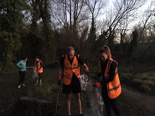 Goodgym x Earth Hour x Clean Green Rose Hill - Everything including the kitchen sink