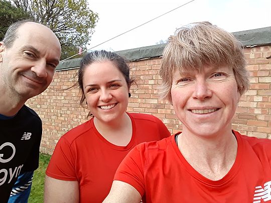 Three GoodGymers went to mow... (aka It's a lot less bovver with a hover)