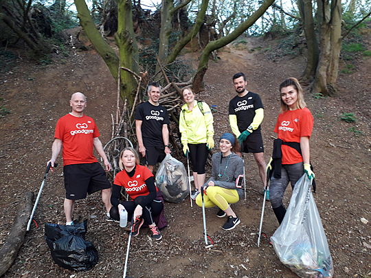 After a Marathon We're Feeling a Litter Pick and Tyred