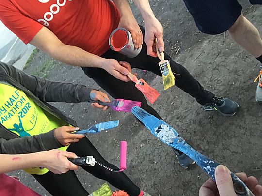 Getting fitter while picking up litter!