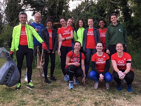 Goodgym went to Mow, Went to Mow at Meadow Lane