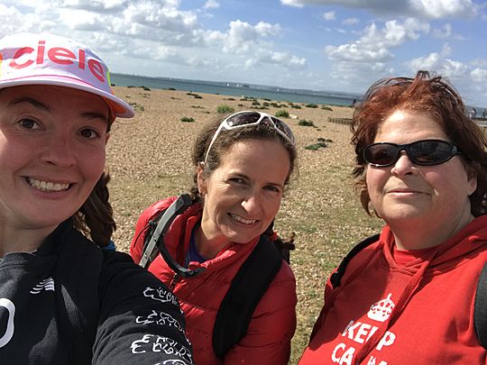 Make no bones about it, it was an a-PEEL-ing day for a beach clean