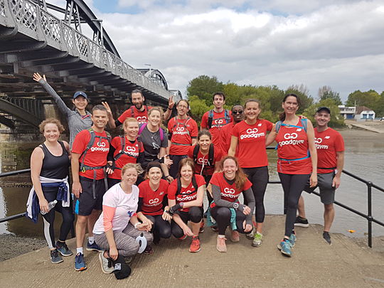 The 10 mile Thames Path Trot 