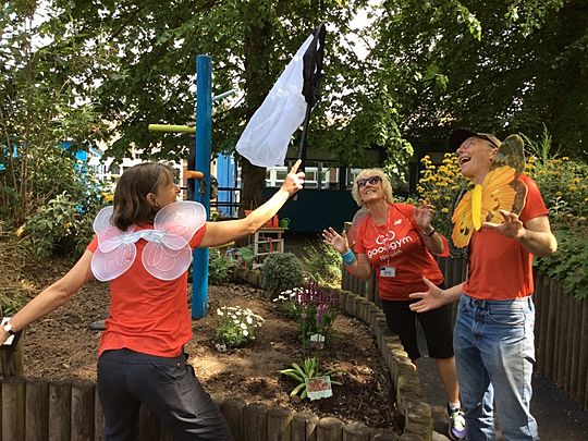 Goodgym Folk Share with the Clare (school!)