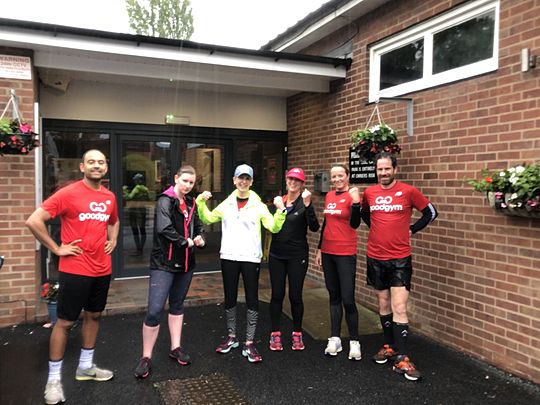 The hills were WET with the sound of Goodgym