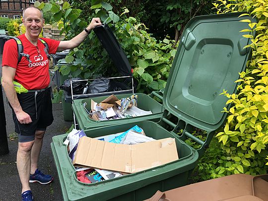 Baa baa bag heap, have you any recycling? Yes sir, yes sir, three bins full.