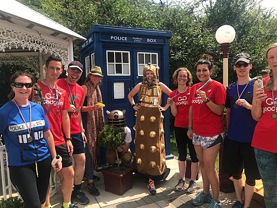 Goodgym 9 do the Tardis 10