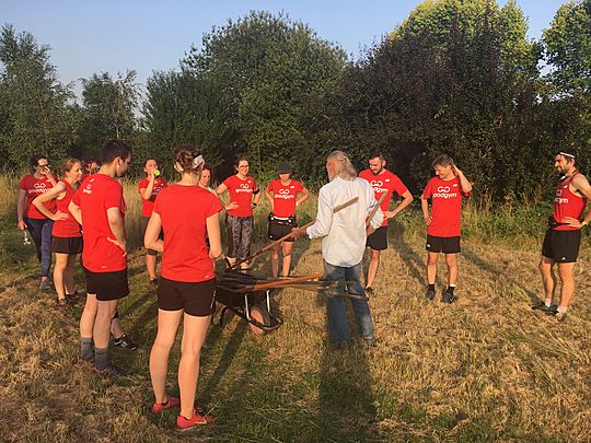 Goodgym Barnet get ‘crabby’ in the heat!