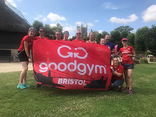 Avebury Trust 10 – GoodGym ‘Rocked’ It!