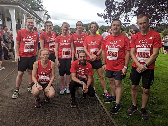 GoodGym Coventry First Outing of the GoodGym tops in Coventry