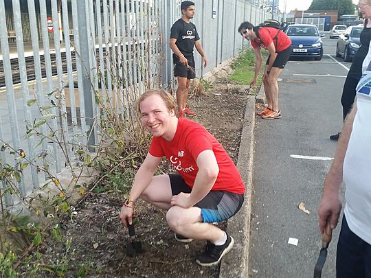 Digging about at the South side