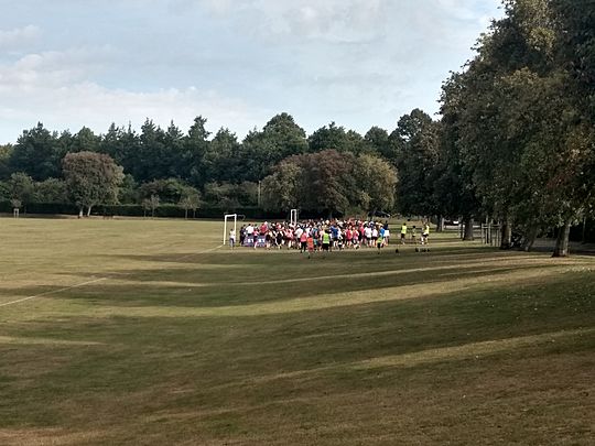 A windy Sloughbottom parkrun! 🐌🍑