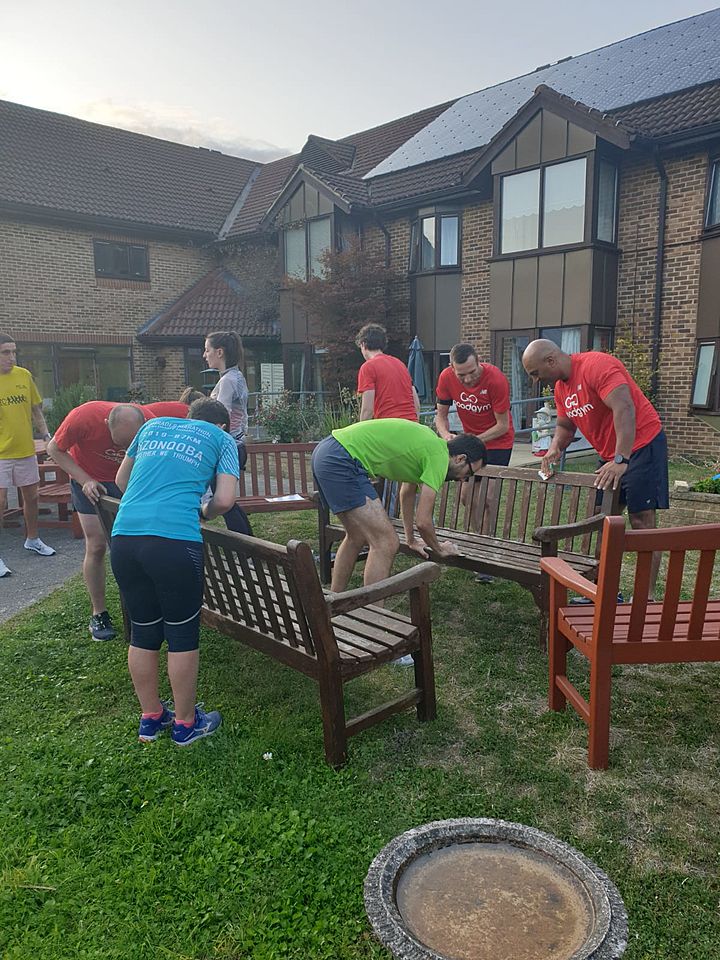 GoodGym Woking - How much can you bench?