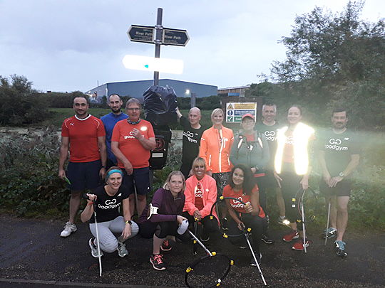 Litter Picking on the Re- Cycle path