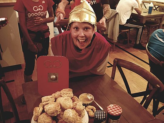 Centurion Alice and the Games of Scones 