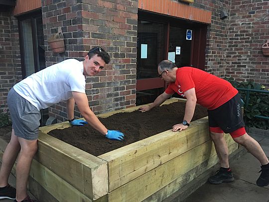 There's Nothing Bedder than Sleepers in a Freshly Raised Bed