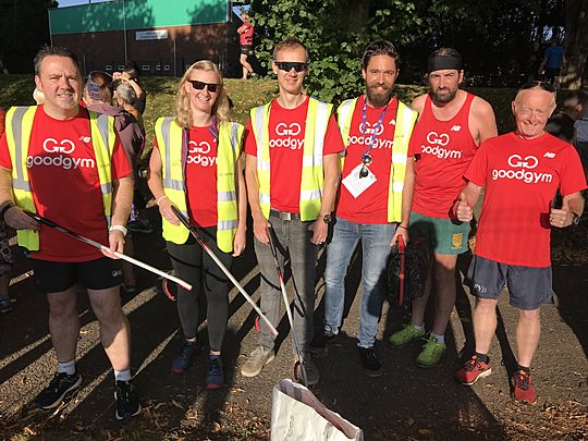 #GGSuperSaturday litter pick and volunteer @ Bedworth Parkrun