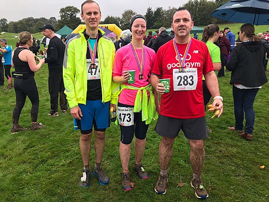 A muddy good time was had by all at the Green Leek 10.5k Run