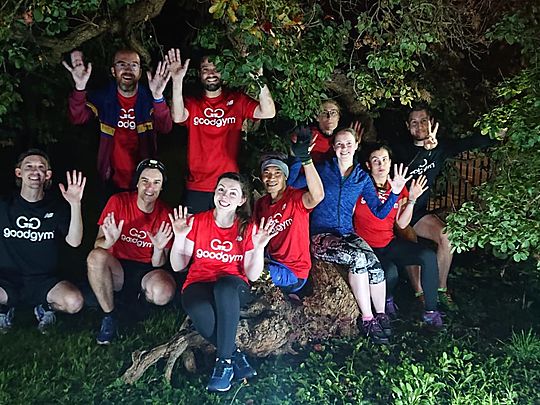 A spooky chapter in the GoodGym history books...