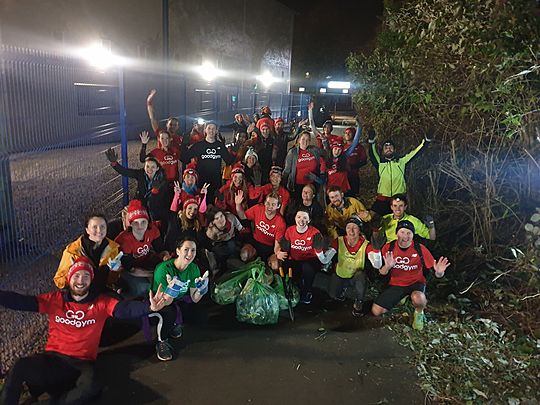 The final of the GoodGym rake off 