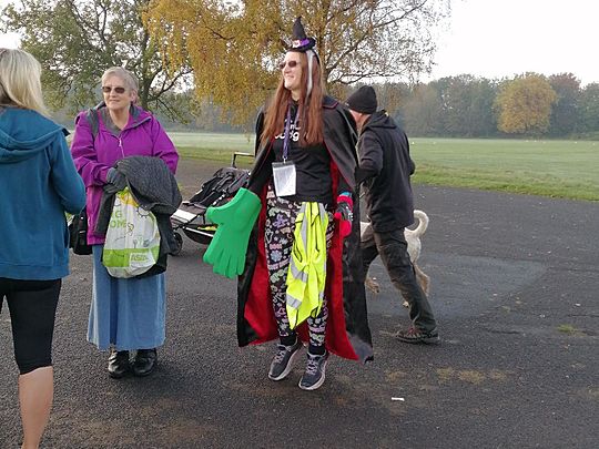 Witch way is it to the Halloween junior parkrun? It's a Mist-ery!