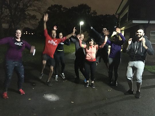 Goodgym Barnet get Stumped and are all out!