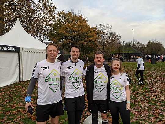 Goodgym does Fulham 10k