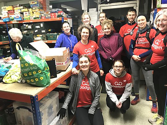 Food for thought at Stretford FoodBank