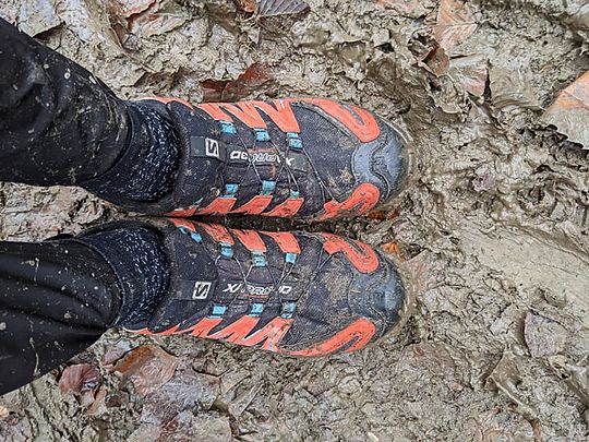 The Surrey Hills were Alive with the sound of Mud Squelching