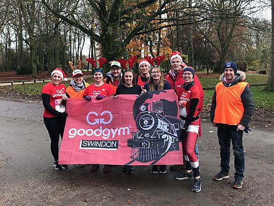 On the first day of December, Swindon GoodGym gave to me...