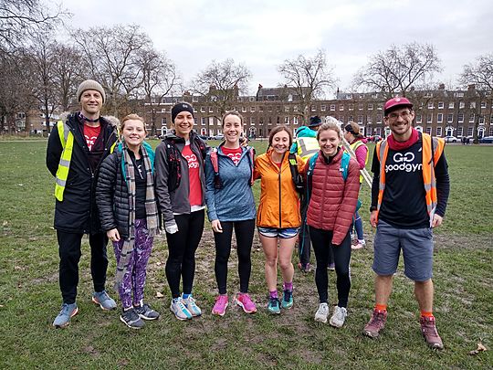 Just keep swimming! (Mini Mermaids x Goodgym Highbury Fields parkrun takeover)