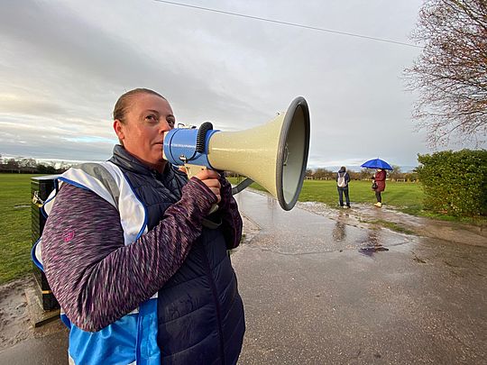 'Twas the parkrun before Christmas .... 