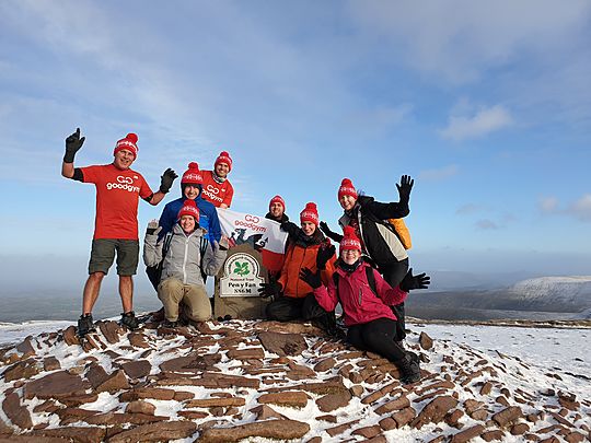 Reaching new heights - Annual Trip to Pen Y Fan!