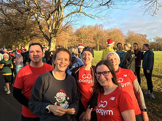 Christmas day parkrun