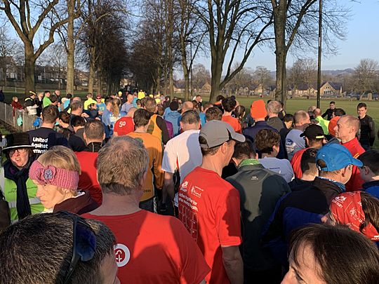 Hillsborough Parkrun volunteer