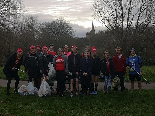 Spent ages trying to think of a decent pun for our litter pick - turns out they were all rubbish....